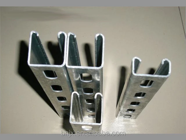 Strut Channel / Unistrut Channel making Machine Strut Channel Roll Forming Machine solar roll forming machine