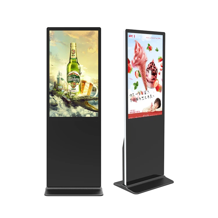 Floor standing 1920X1080 lcd screen all in one pc touchscreen 43 inch indoor touch screen information kiosk
