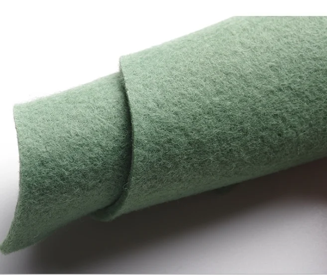 
Manufacturers supply 100% polyester felt needle-punched nonwoven fabric for table mats and carpet mats 