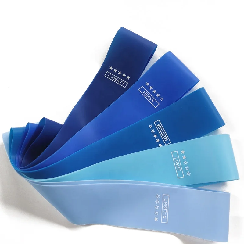 
Best Selling gritin non slip resistance bands thick gym band resistance 