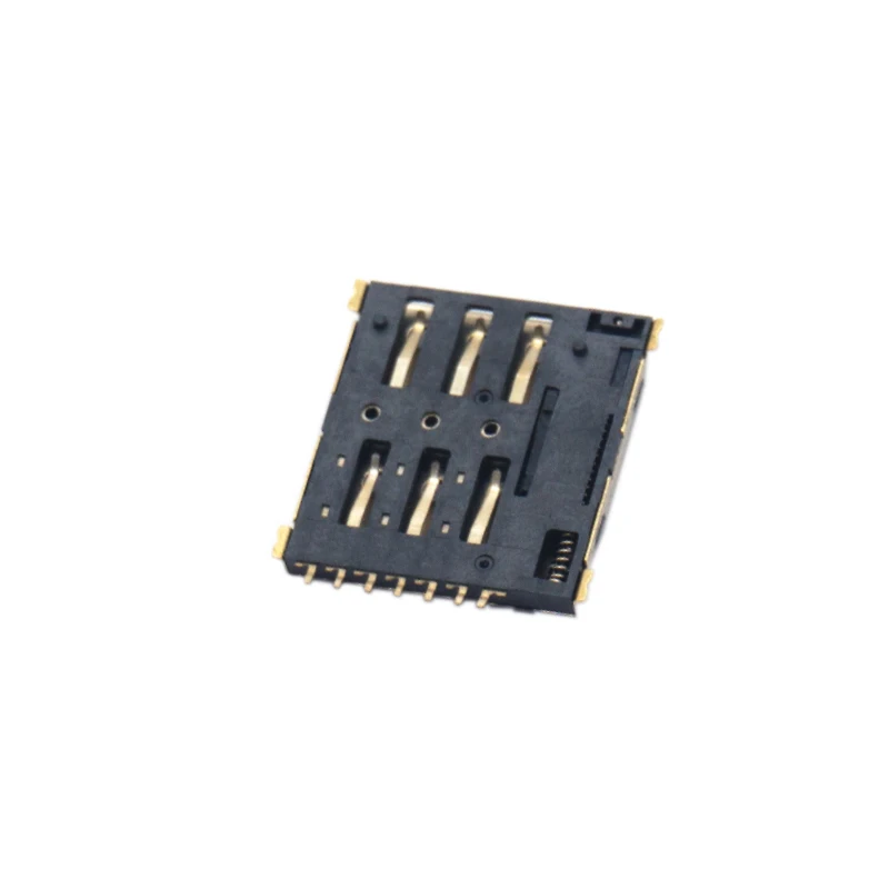 Stable Performance Push push Type tablet nano sim card holder connector