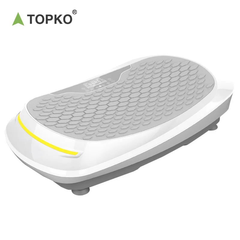 TOPKO Hot Selling 4D Body Vibration Plate Fitness Equipment Whole Body Exercise Vibration Machine for Home Gym Fitness