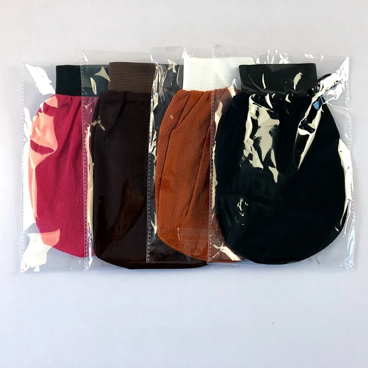 OEM Factory Promotion Hammam Exfoliating Gloves Kessa Moroccan Shower Scrub Bath Gloves Dry Skin Body Morocco Bath