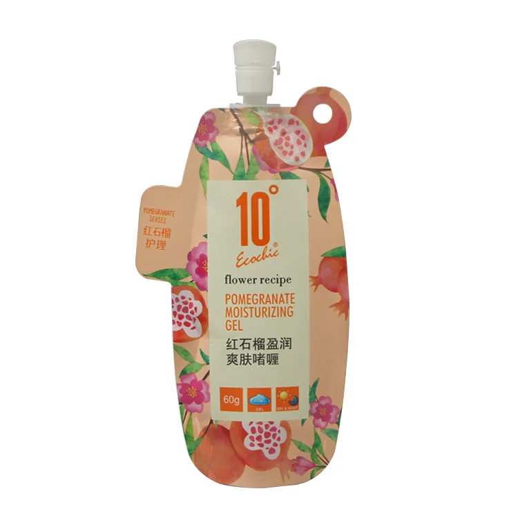 30ml 100ml Eco-friendly Recyclable Spout Pouch Refill Liquid Packaging Bags for Hand Sanitizer Alcohol Shampoo Cosmetic