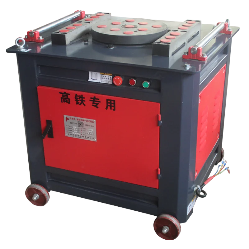 Cnc Press Brake Semi-automatic Rod Bending Machine Manual Type Steel Bar Bender Stirrup Rebar Bending Machine