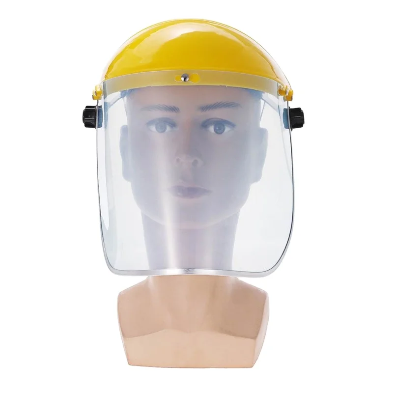 gran oferta protector facial casco de seguridad de proteccion facial de  industrial con visera