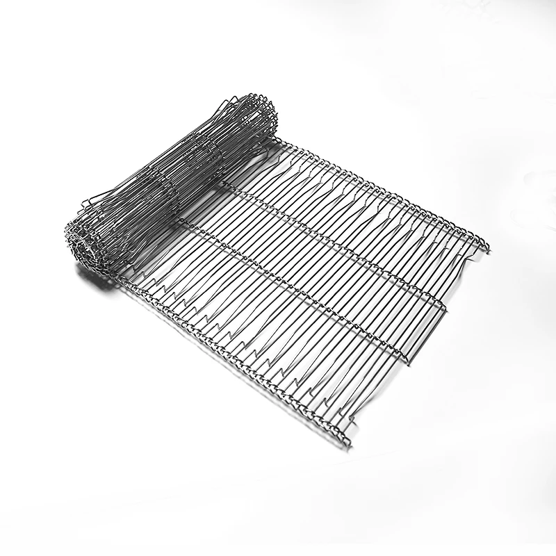 304 stainless steel flat flexible wire conveyor belt type B mesh belt