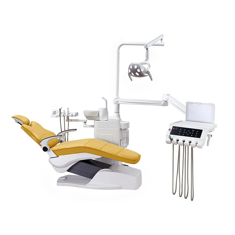 New Type Dental Clinic Equipment Double Water Bottle Dental Unit Dental Chair European Standard For Dental Clinic
