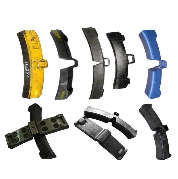Train brake shoes suppliers brake pad for freight wagon