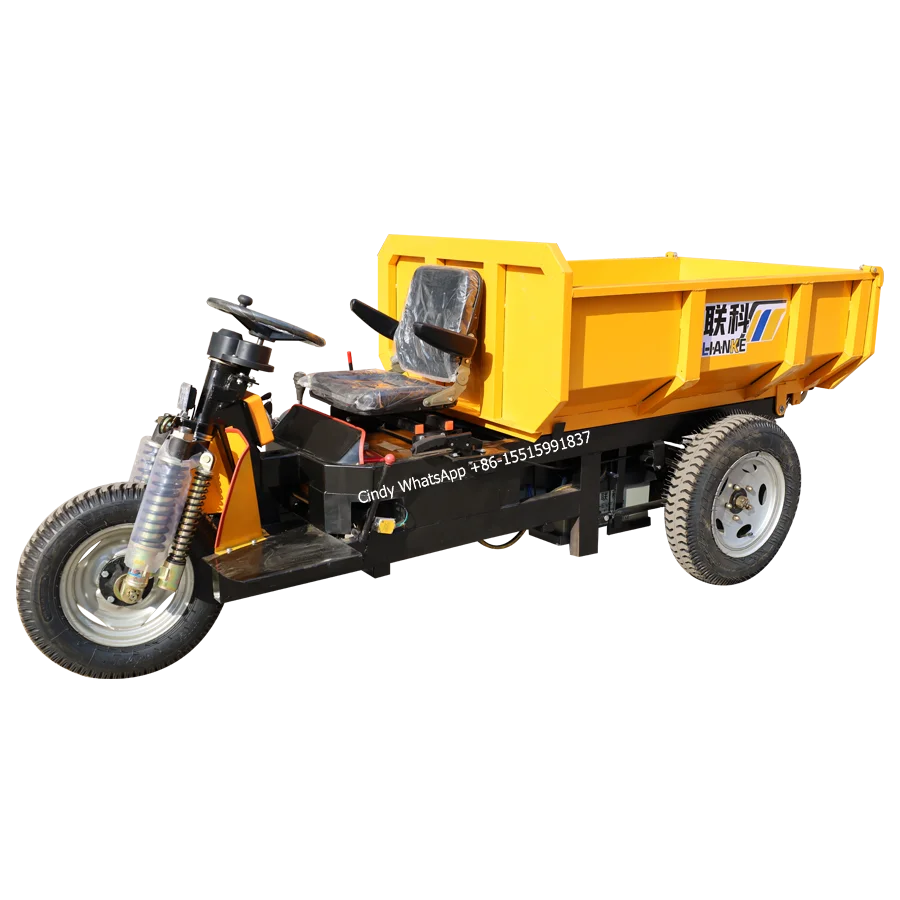 LK200 widely used in mining electric mini loader max load 2500kg electric tipper truck hydraulic mini dumper