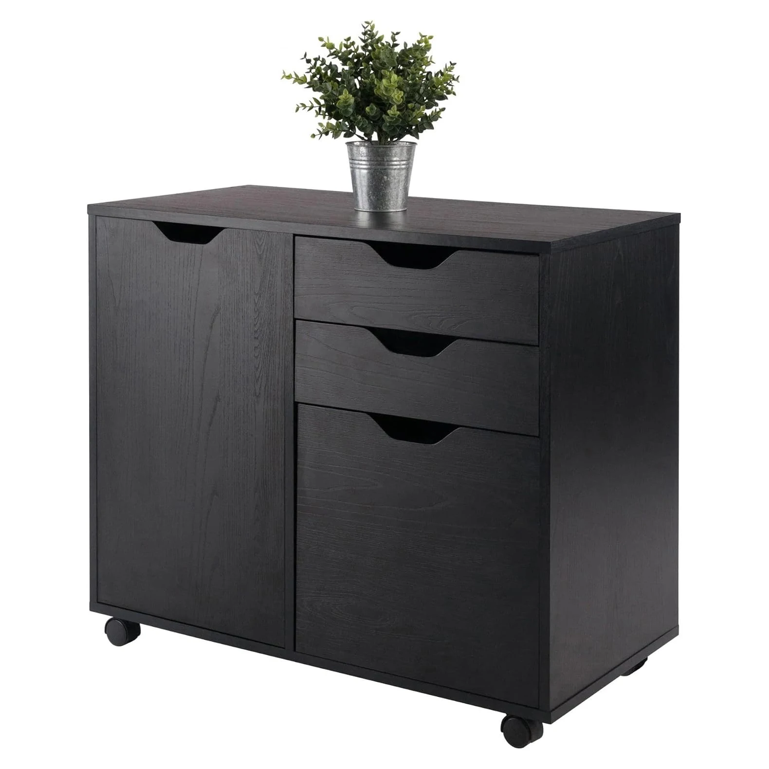 Wholesale Storage Cabinet Wooden Black Towel Organizer White Standing Cabinet Cabinet for Living Room Kitchen with wheels