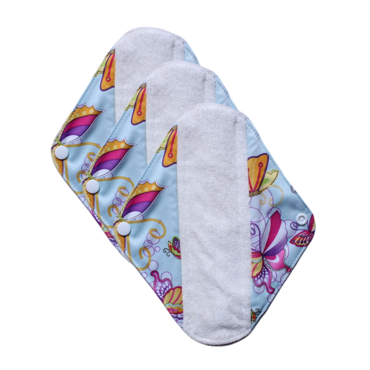 Biodegradable Sanitary Pad Non Woven Fabric Menstrual Cloth Pads
