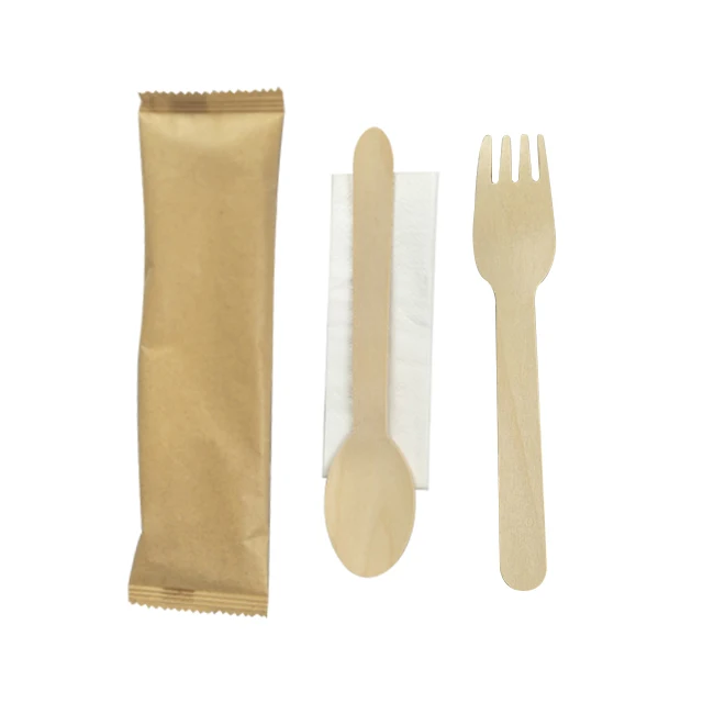 
Biodegradable birch wood cutlery disposable 
