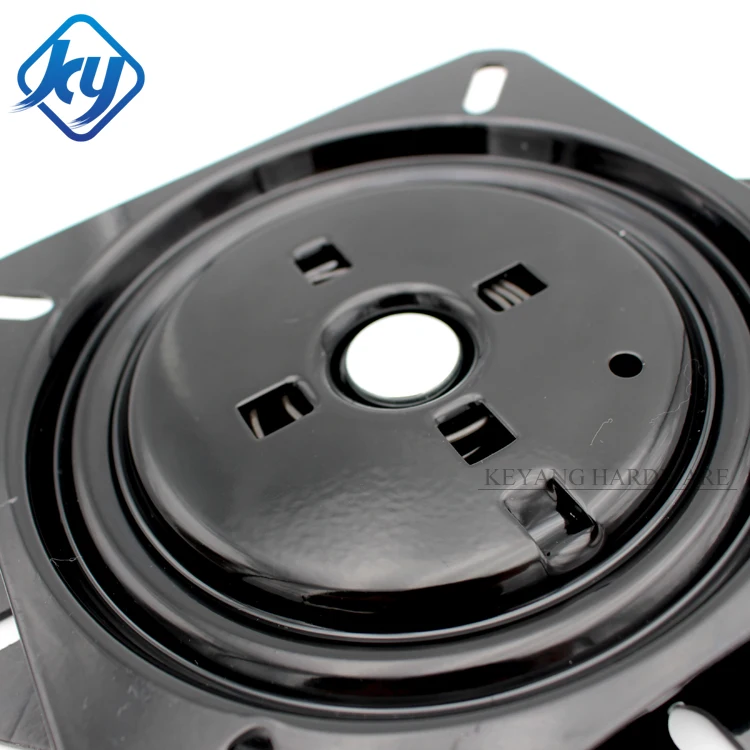 7 Inch Square Replacement Memory Spring Auto Return Bar Stool Swivel