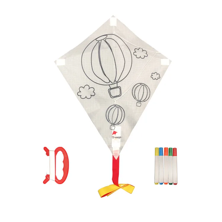 Customize Cheap Price Delta Kites Single Line Kites Diy And Non Woven Fabric Kite