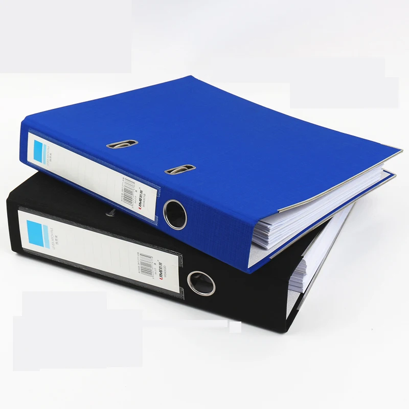 
School supplies ring binder clips Eco-friendly pp 2 inch a4 lever arch file folder 