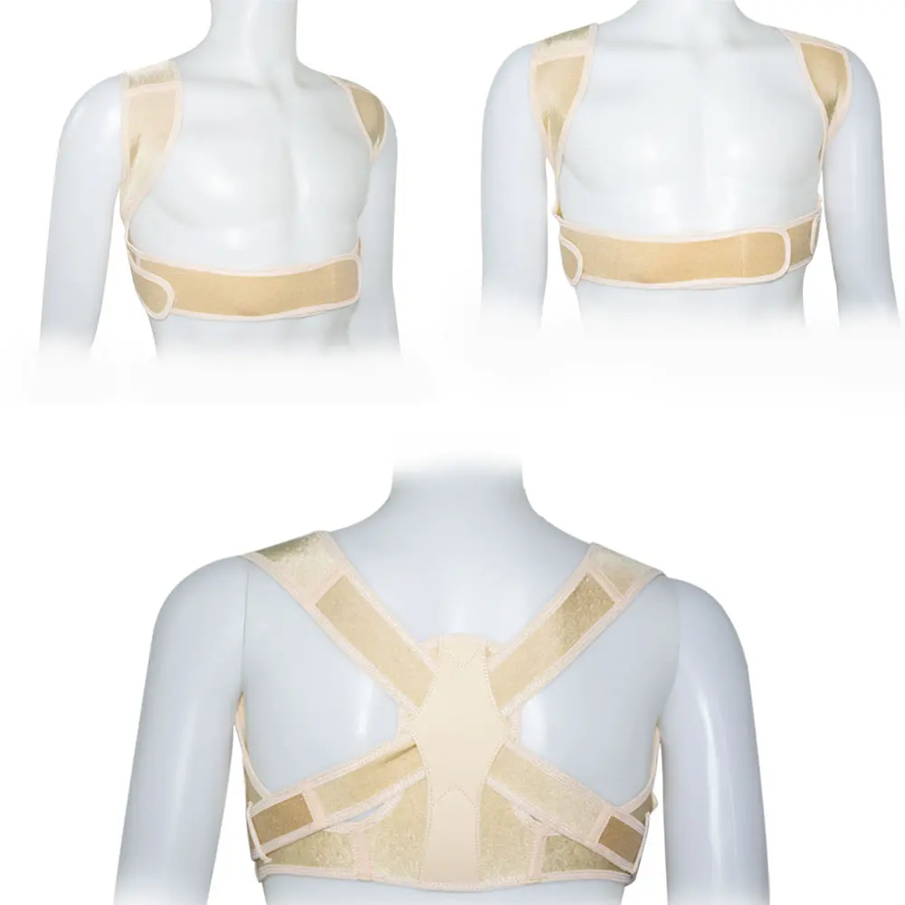 Posture belt for Women and Men Invisible & Adjustable Upper Back Brace for Clavicle Support Effective Straightener and Providing