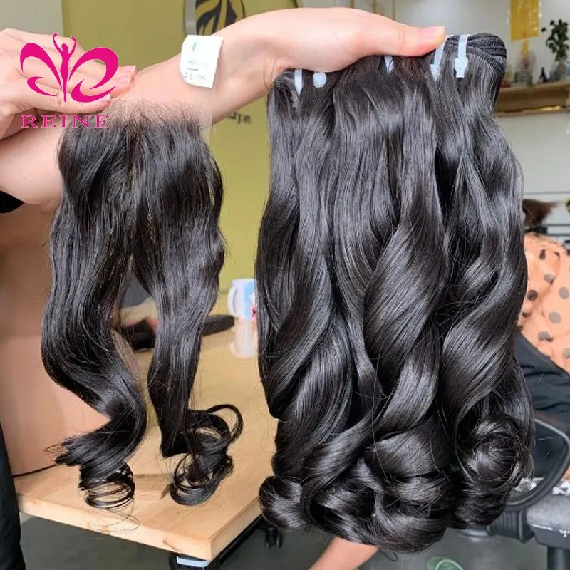 Raw Vietnamese Burmese Hair Unprocessed Virgin Natural Straight Wavy Hair Vendors Vietnamese Cuticle Aligned Raw Human Hair Soft