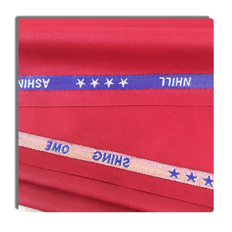 High quality dubai textile wholesale man coat TR selvedge shiny suit fabric