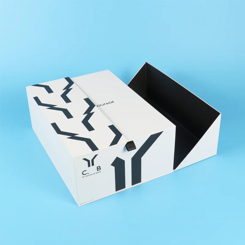 special design biodegradable elegant packaging en carton paperboard beauty products magnet cosmetic makeup package paper boxes