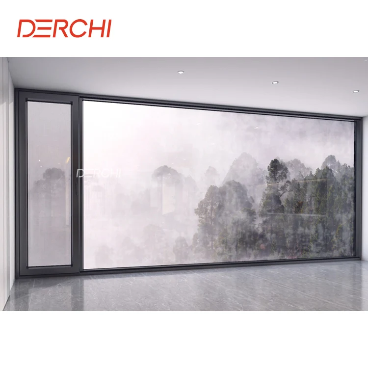 DERCHI NEW Styles Thermal break aluminum glass slide and tilt window