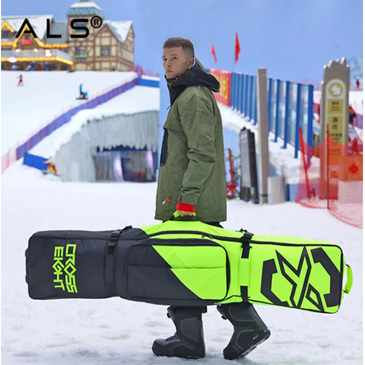 
Professional China Manufacture Custom Trolley Snowboard Bag, Ski Bag With Wheels 