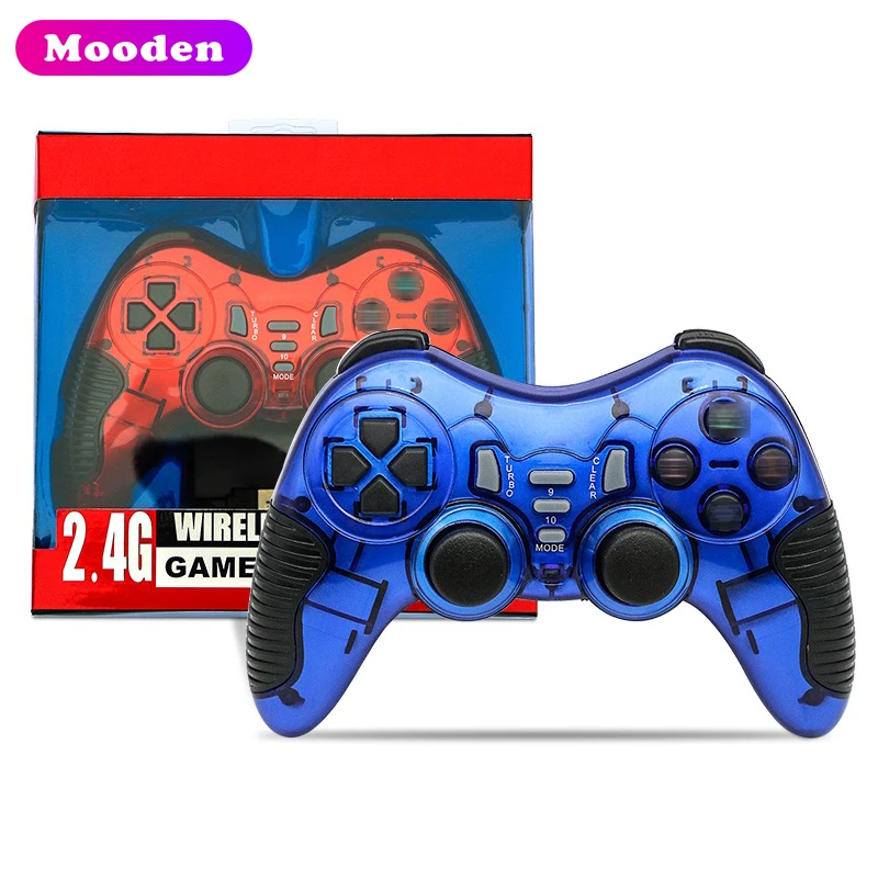 J Wireless Joystick 4 Axis Gamepad  2.4G USB Receivor Game controller For Tv Box PC windows 10/ME/2000/XP/VISTA