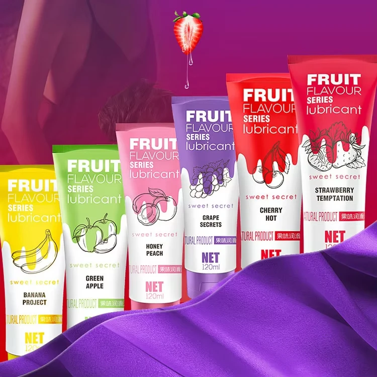Wholesale Fruity Water Soluble Lubricants Oral Sex Oil Vagina Massage Oil Adult Sex Products OEM Sex Lubricant