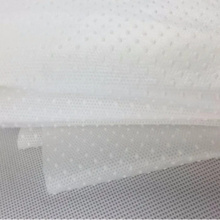 Textiles Waterproof Anti-Slip Mat 100% PP Non-slip Non-Woven Fabric with PVC Silicone Dots for Rugs Slipper Shoes