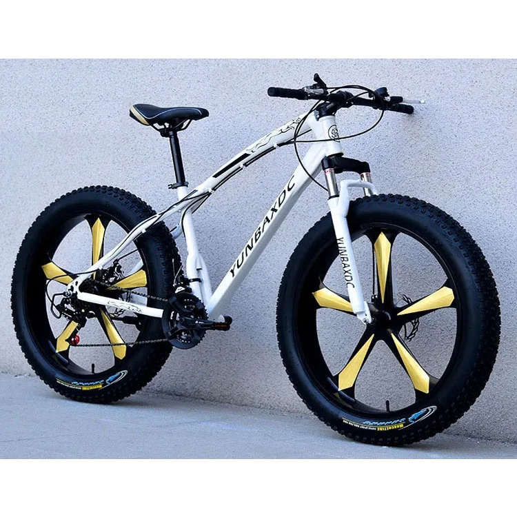 Factory Cheap 26 inch fat bike male 4.0 fat Tire aluminium alloy mountain bike OEM beach cycling fatbike snow bicycle for men