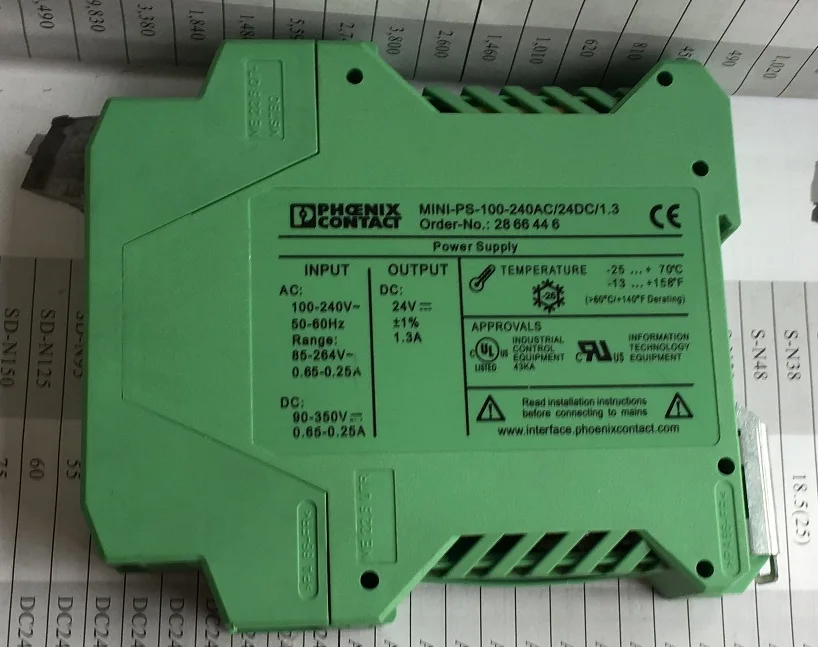 2866446  MINI-PS-100-240AC/24DC/1.3   power  relay   new and original