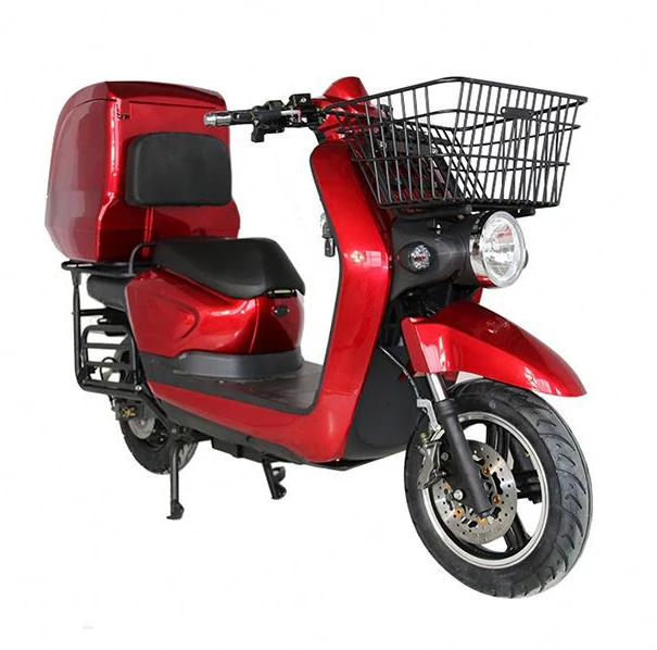 XuFeng 2022 Multifunction Extra-large trunk Front basket electric scooter For takeout
