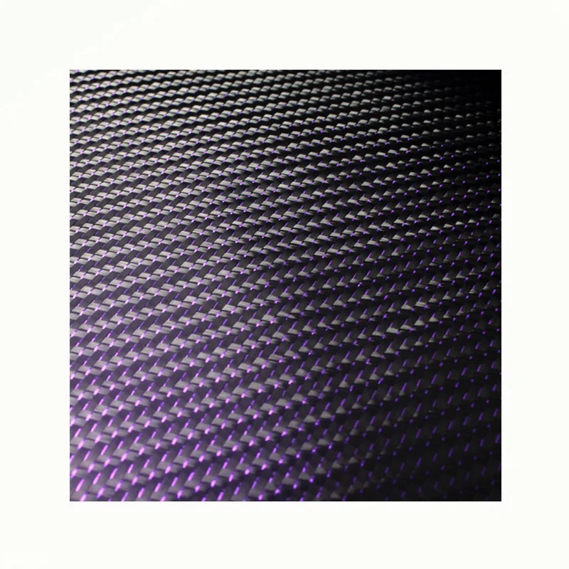 3K 240-250gsm Golden Silver Thread Yarn Filament Carbon Fiber Fabric