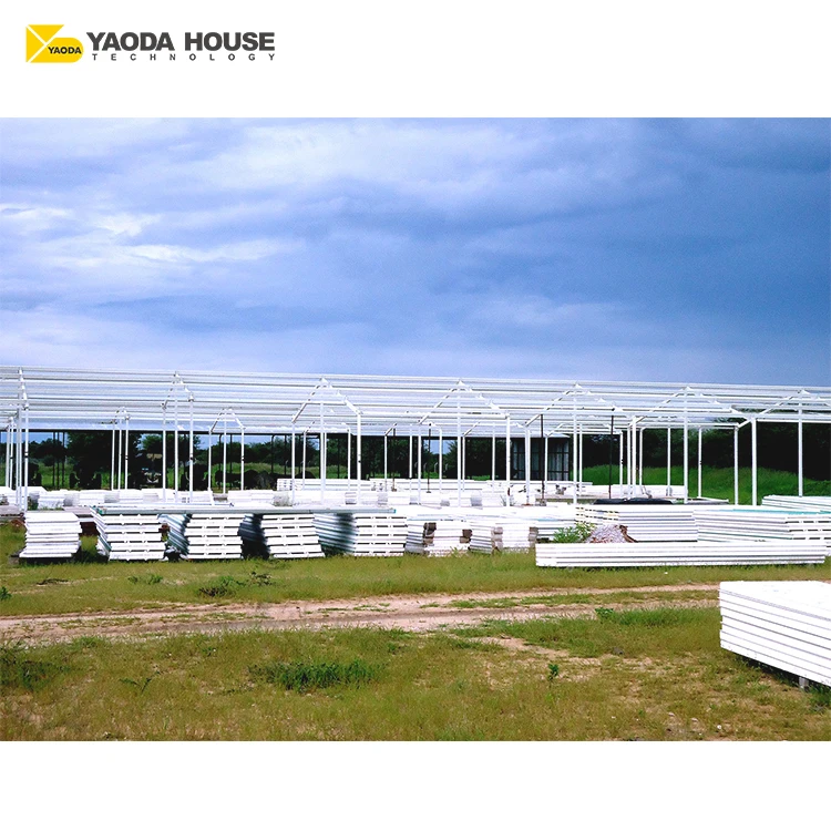 Подвижный для вторичной переработки модульный дом, сборный дом из элементов заводского изготовления для временное жилье