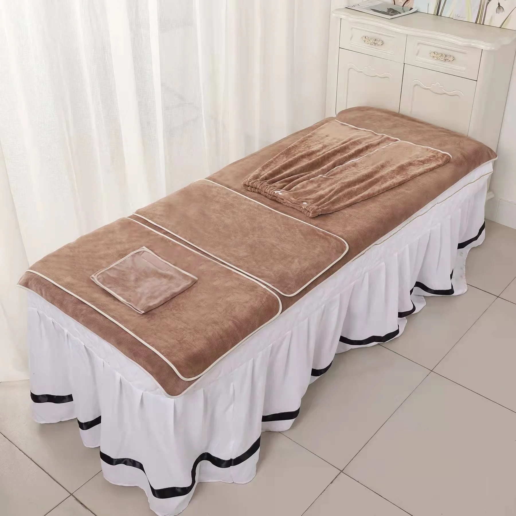 Wholesale Absorb Quick Dry Microfiber Bath Towel Set Headband Hair Towel Spa Body Wrap Salon Towels Custom Logo