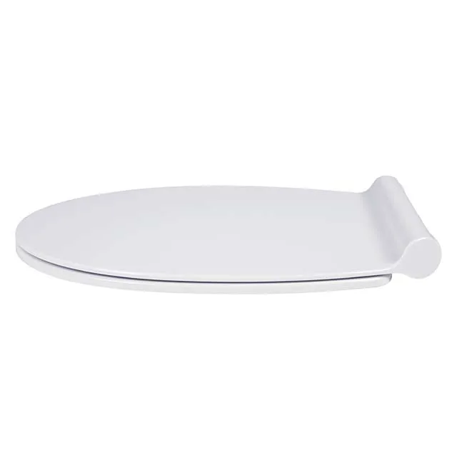 Hot Sell C.R. Smart Inox Hinges Toilet Seat Cover With Inox Hinges Modern Bathroom Seat Made In Italy