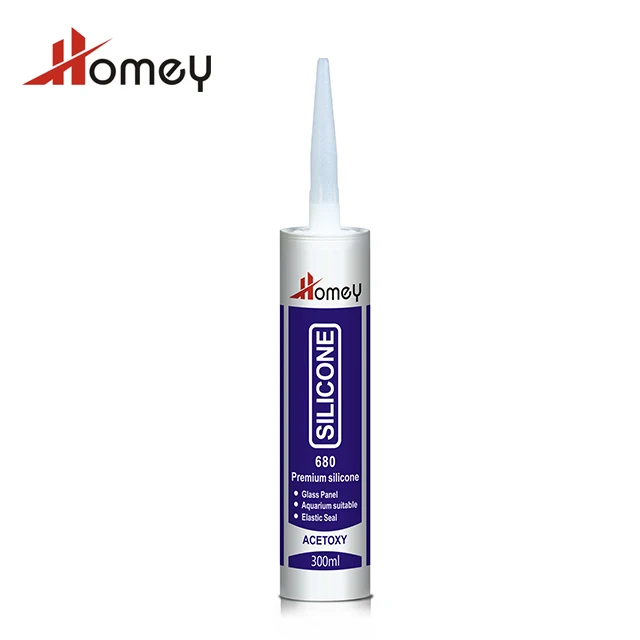 Homey 680 Glass Acetic Premium Silicone Sealant for aquarium