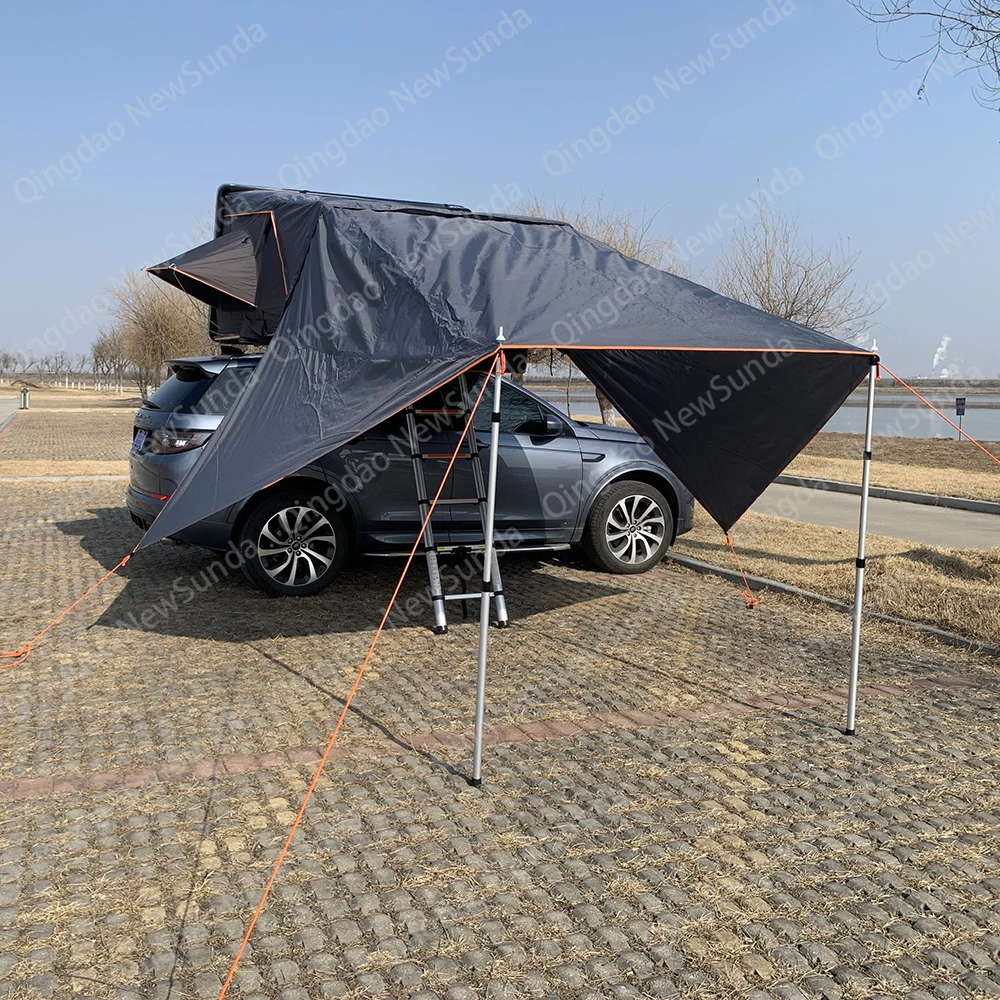 Туристическое оборудование автомобильная палатка на крышу с боковым навесом Выдвижной Автомобильный тент боковой 4x4 4wd для кемпинга