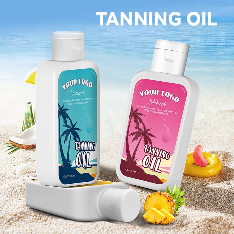 Wholesale Tanning Supply Personalised Tanning Oils Natural Vegan Achieve Natural Tanning Oil For Black People