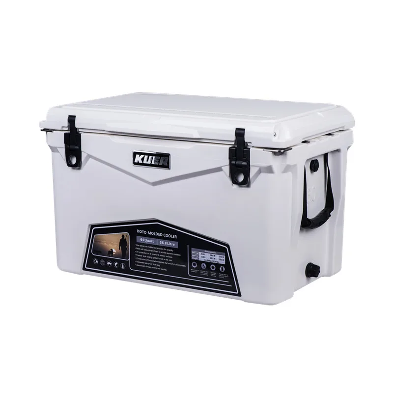 2022  outdoor ice chest cooler box Camping and fishing water rotomolded  cooler box