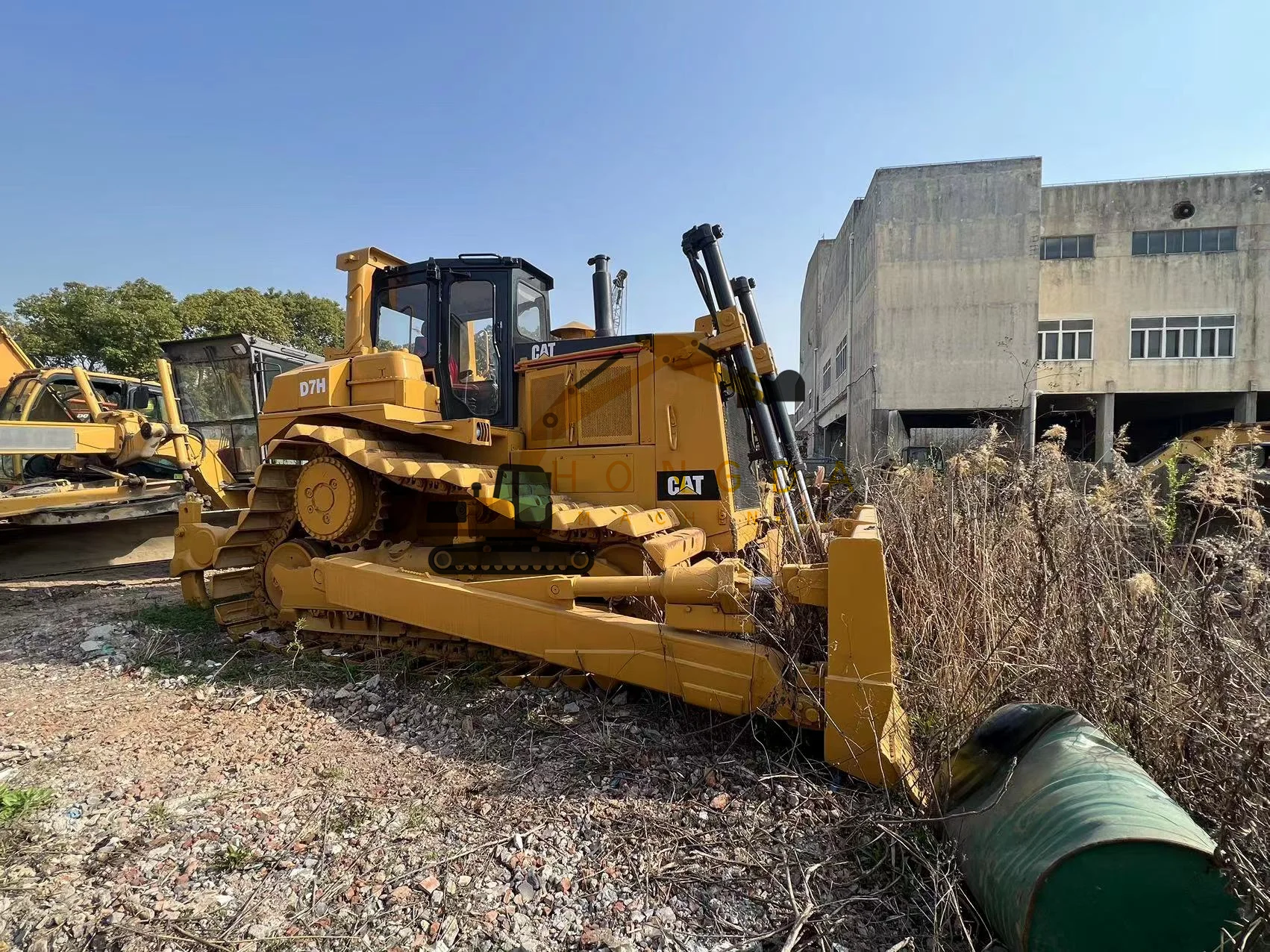 Chinese Used Machinery Parts Caterpillar D7H Dozer Bulldozers Price for Sale