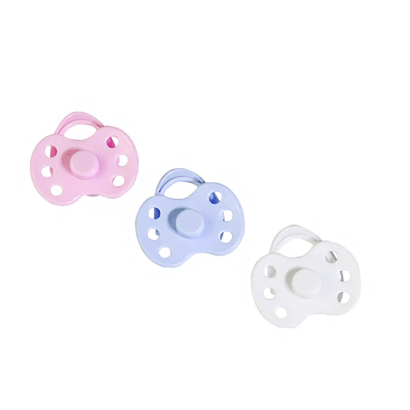 Reborn Doll Pacifier Magnet Pacifier for Reborn Baby Dolls Accessories Simulation Magnetic Pacifier Toy Gifts for Doll
