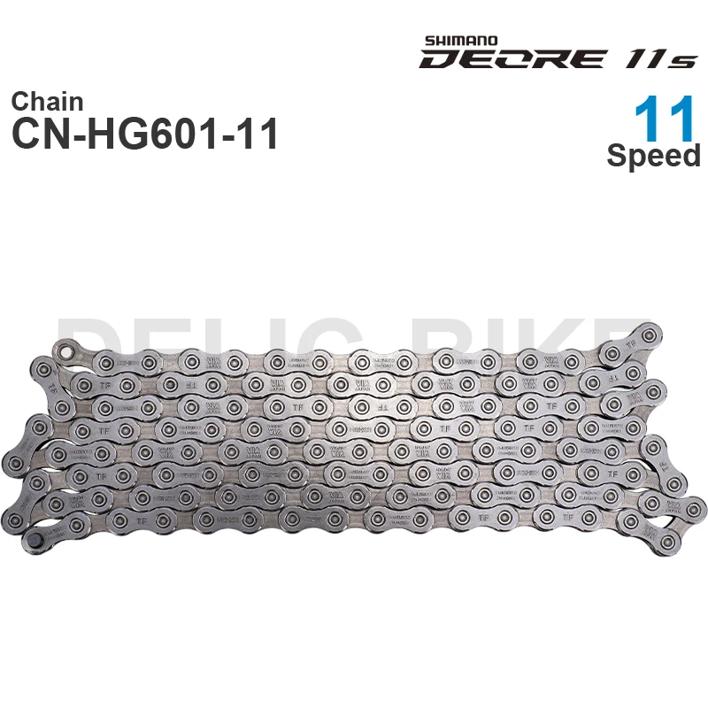 SHIMANO 11 Speed Bicycle Chains CN-HG601-11 Super Narrow - HYPERGLIDE - SIL-TEC- MTB Road bike Chain 116L 118L 124L 122LOriginal