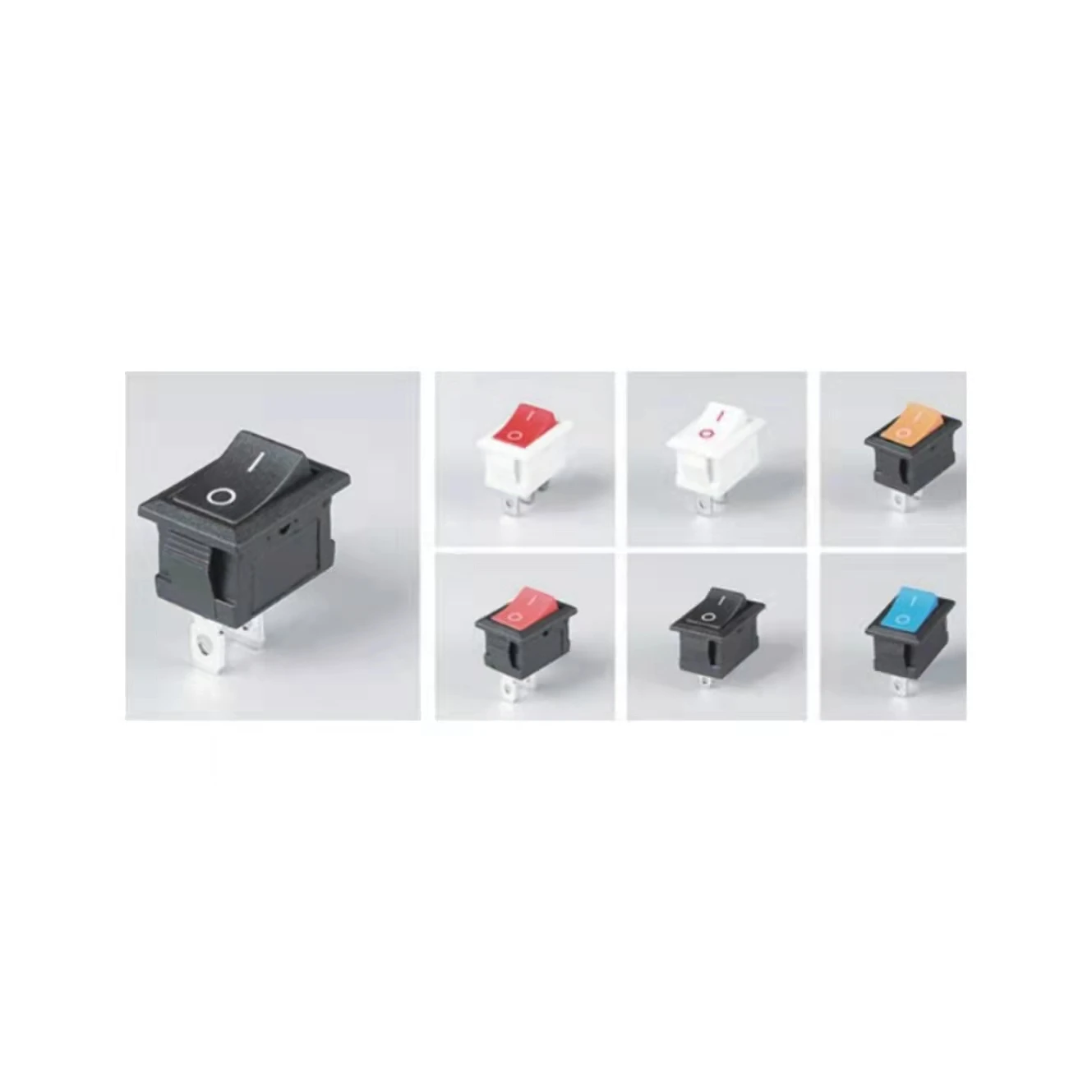 12v 20A volt led lamp rocker switch 3pin kcd1 ON OFF round rocker switch Automobile refit switch