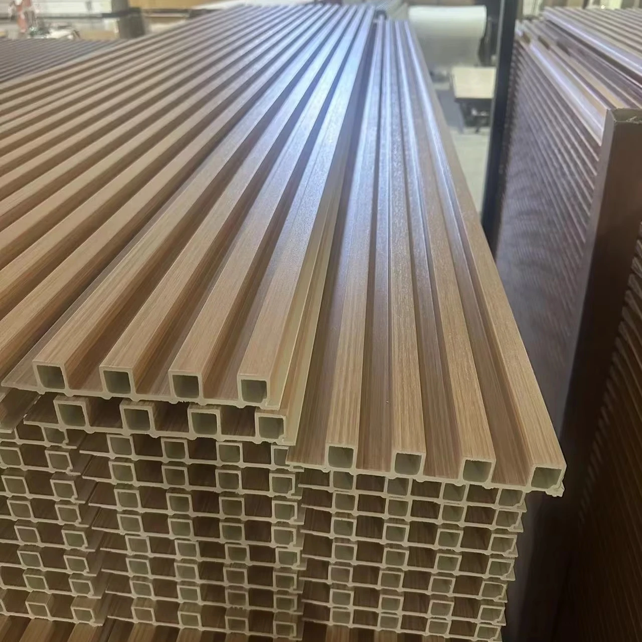 Interior Modern 3D Design WPC Facade Wall Panel and Other Boards for Decoration