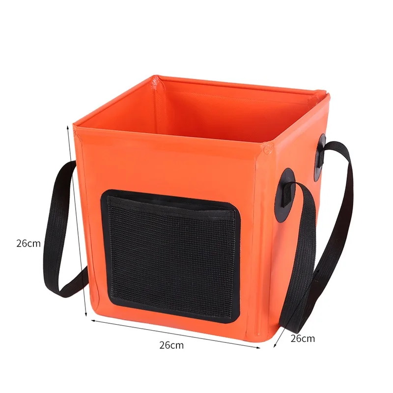 Collapsible Bucket Folding Water Bucket Portable Wash Basin For Camping Fishing Travelling Outdoor Gardening Car Washing