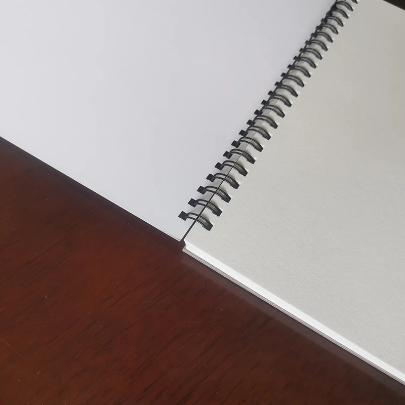 Manufacturer customized hard cover OEM Sketch drawing book watercolor sketch pad spiral bound Sketchbook