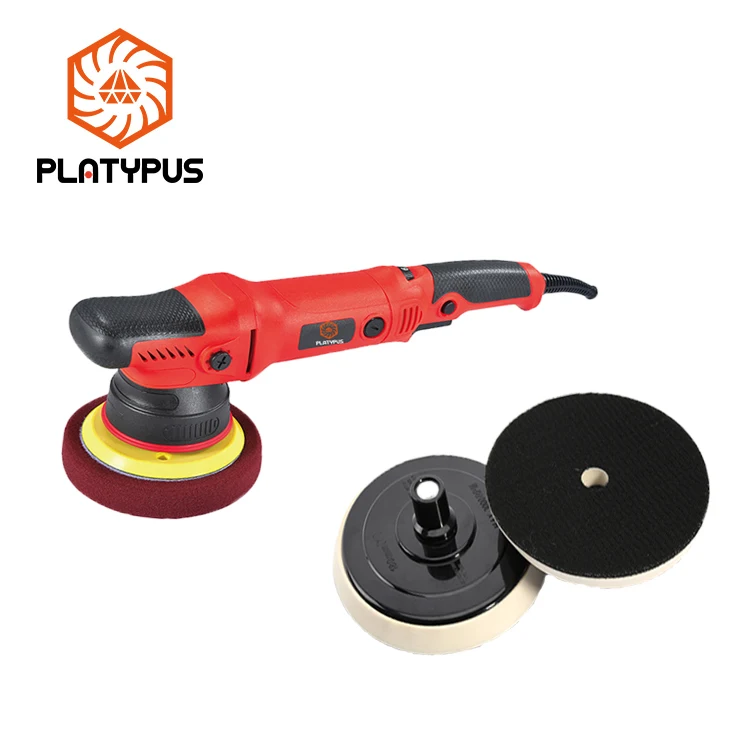 15mm Long Throw 6 Variable Speed Random Orbital Polisher Car Buffer BigFoot 125mm Backing Plate
