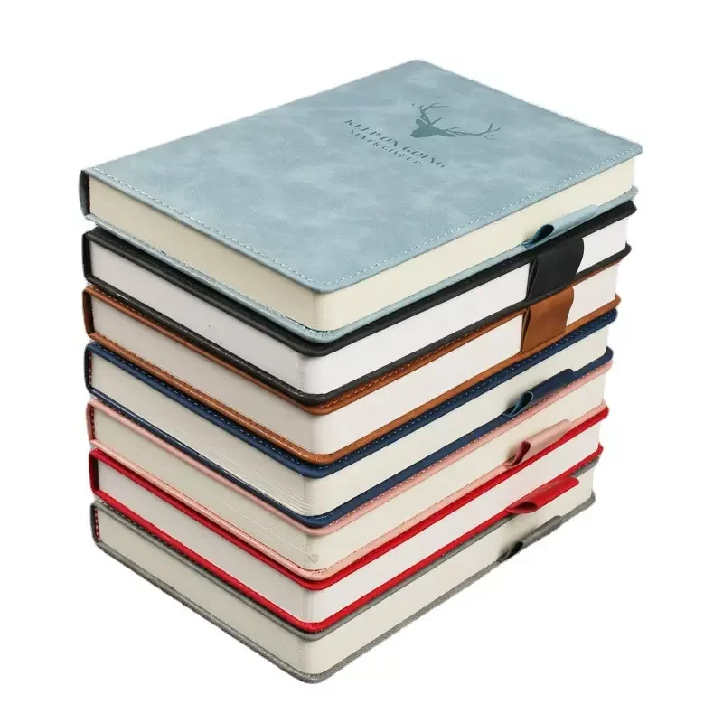 Leter Custom Printing Available A5 8.5*5.5 Inches Metallic Journal Notebook With Lined Printing For Business