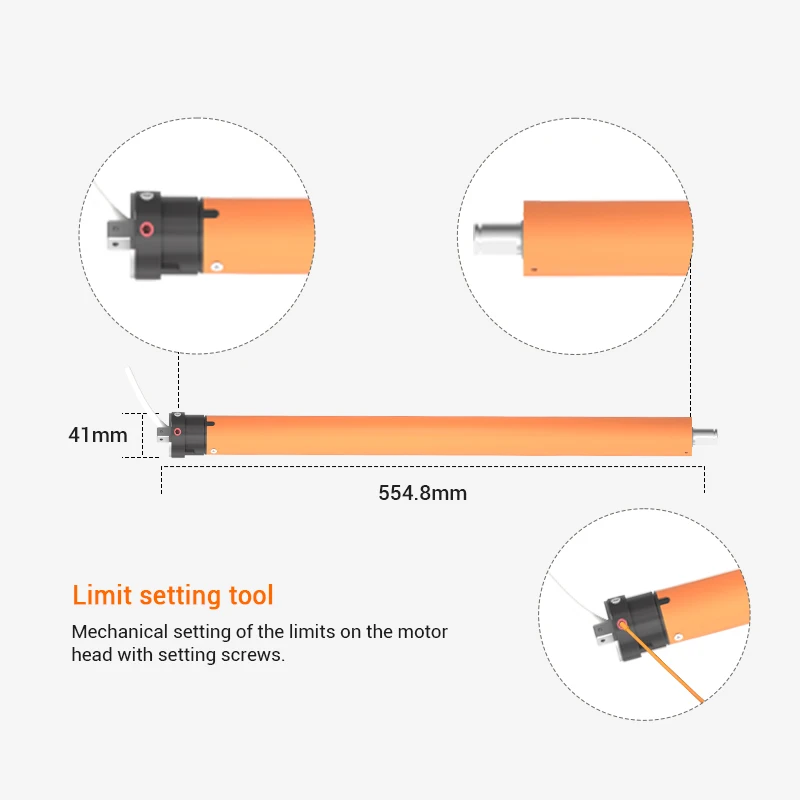 Projector Screen Control Tubular Motor for motorized roller blind